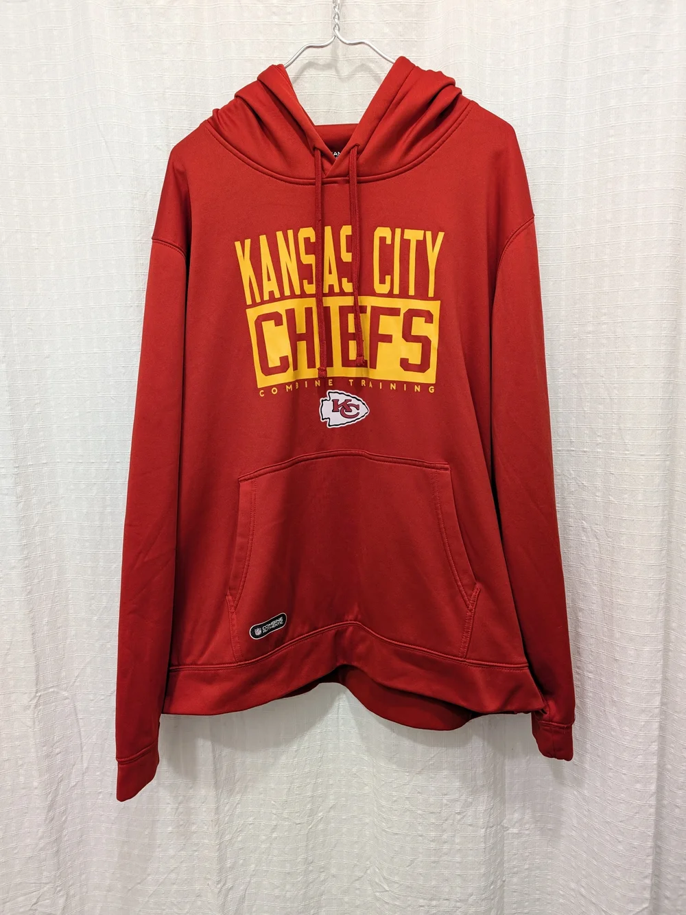 Kansas City Chiefs Red Pullover Hoodie - Men's Sweater NFL Apparel XXL